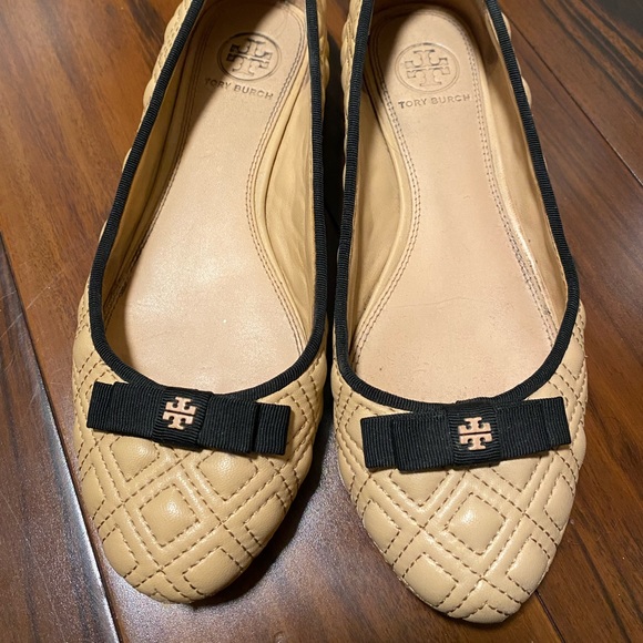Tory burch quilted flats - Picture 2 of 2